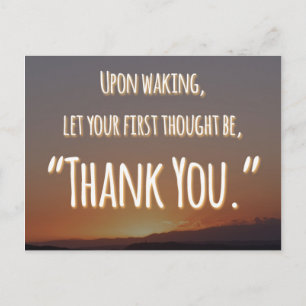 Thank You Quote Postcard
