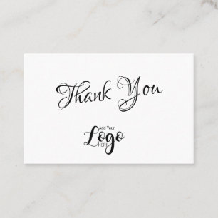 Thank you  Real Estate Agent Broker Client Business Card