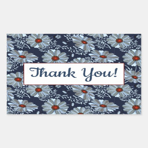 Thank You Rectangular Sticker