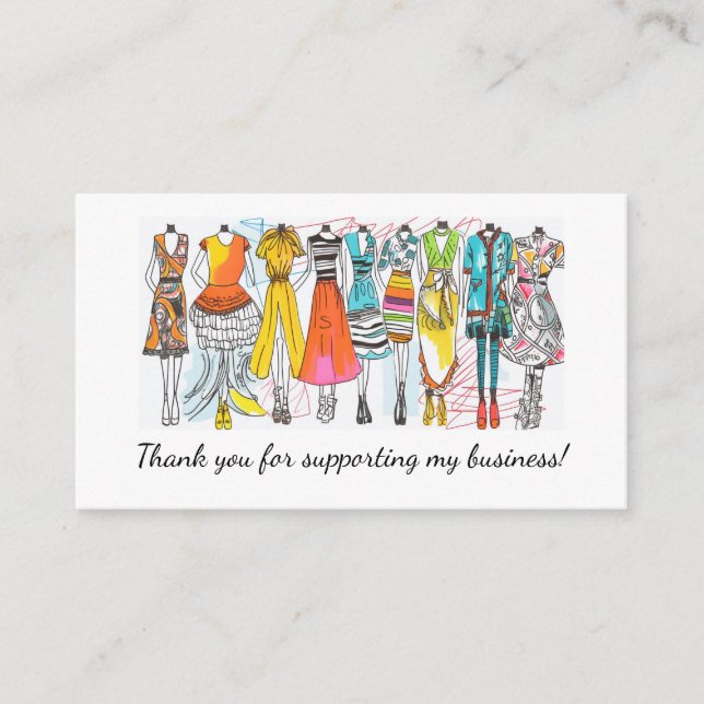 Thank You Reseller Gratitude Card Insert (Front)