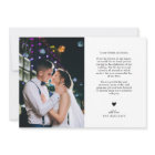 Thank You Retro Text Wedding