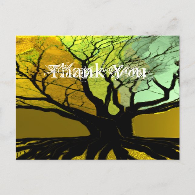 Thank You- Roots - Postcard (Front)