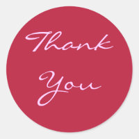Thank You Rose Sticker