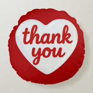THANK YOU ROUND CUSHION