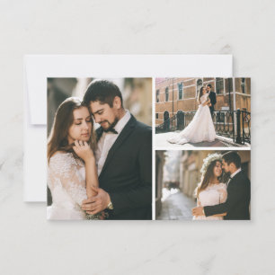 Thank You Rustic Boho Arrows & Floral Wedding Card