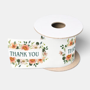Thank you satin ribbon