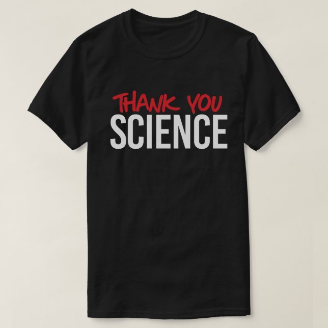 Thank you science T-Shirt (Design Front)