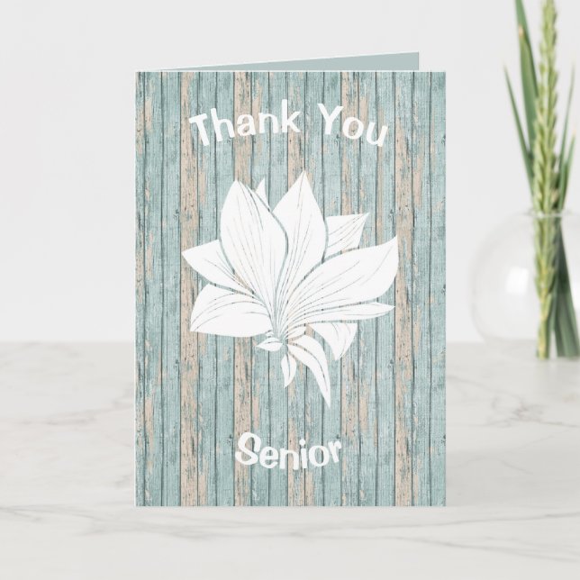 Thank You Senior for People in Nursing Home (Front)
