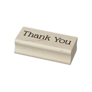 Thank You Serif Font Stamp