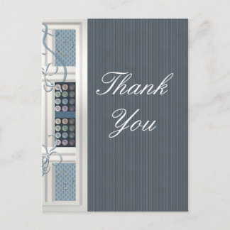 Thank You Sewing Addict Postcard