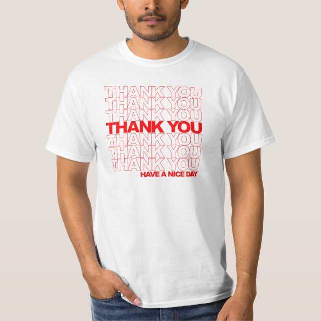 Thank You - Shopping Bag Shirt (Front)