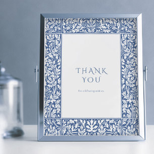 Thank You Sign Guests Victorian Vintage