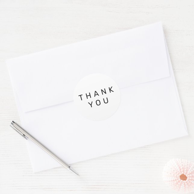 Thank You Small Business Packaging Sticker (Envelope)