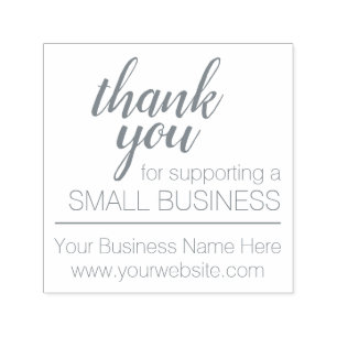 Thank You Small Business Support  Self-inking Stamp