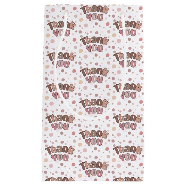 Thank you  small gift bag (Front)