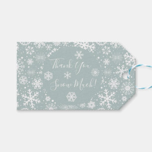 Thank You Snow Much Favour Tags