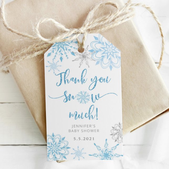 Thank you snow much gift tags (Creator Uploaded)