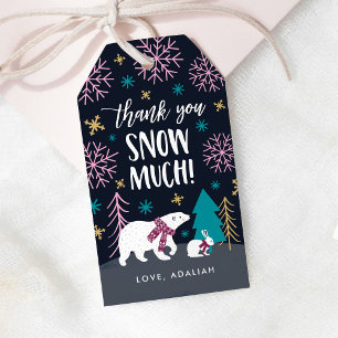 Thank You Snow Much Gift Tags