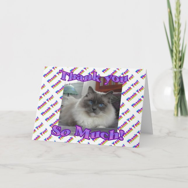 Thank You So Much Card (Front)