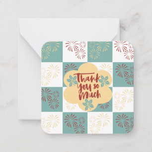 Thank you So much: Card