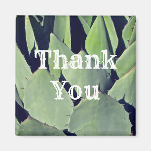 Thank You Southwestern Style Agave Appreciation Magnet