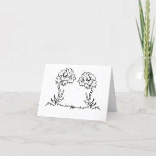 Thank You : Spring Flowers Card