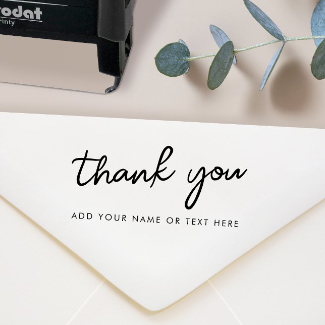 Thank you Stamp | Minimal Typography Thanks (Creator Uploaded)