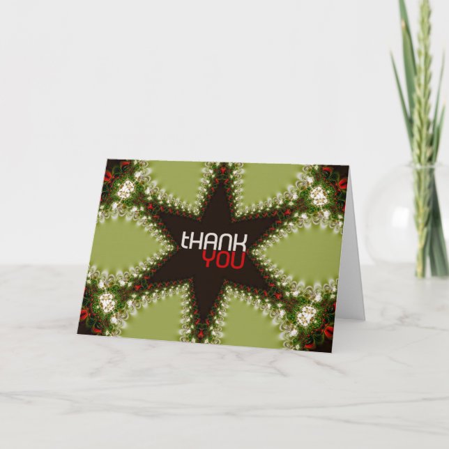 tHANK yOU STaR Card (Front)