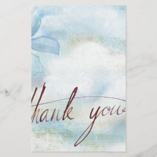 thank you stationery