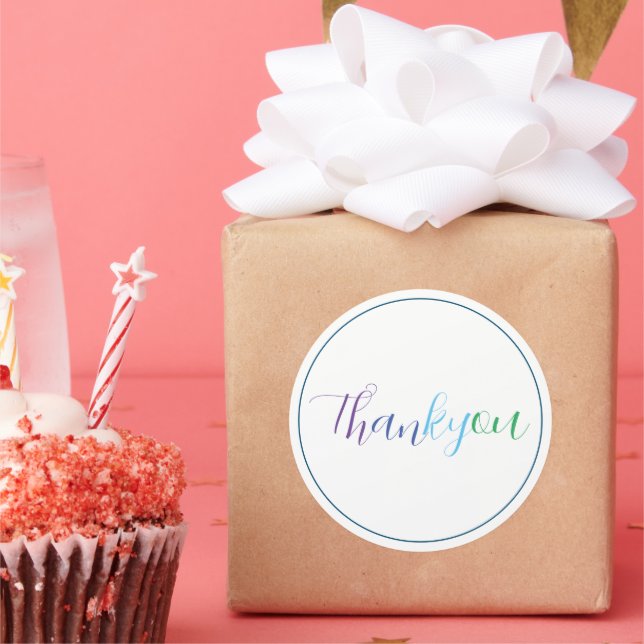 Thank You Sticker (Party)