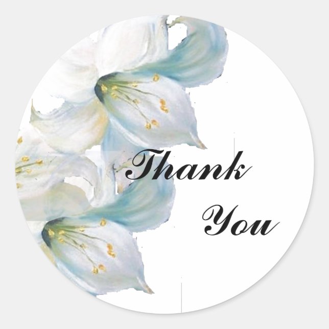 thank you  Sticker (Front)