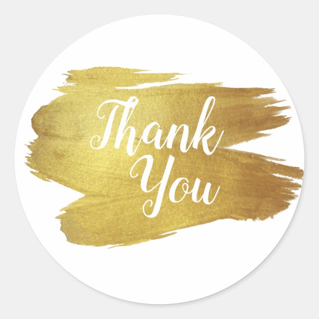 thank you sticker (Front)