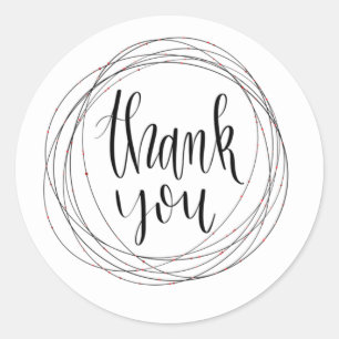 Thank You Sticker