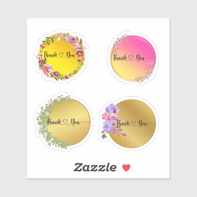 Thank you Sticker (Sheet)