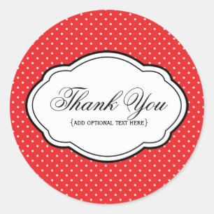 Thank You Sticker
