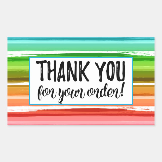 Thank you sticker (Front)