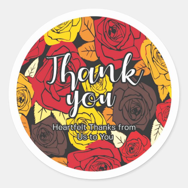 Thank You Sticker (Front)