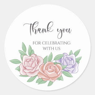 Thank You Sticker