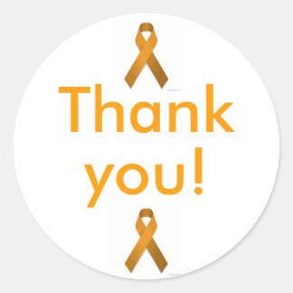 thank you sticker