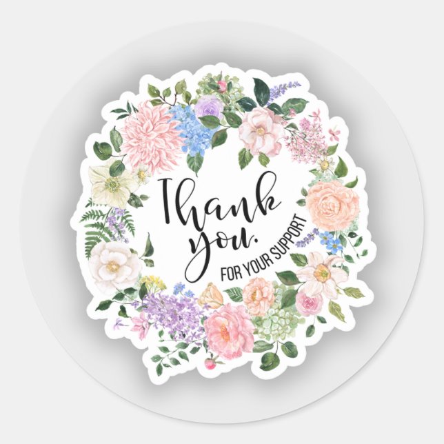 Thank you Sticker (Front)