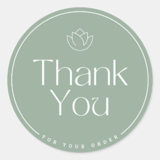 Thank you sticker 