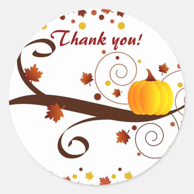 Thank you! - Sticker (Front)