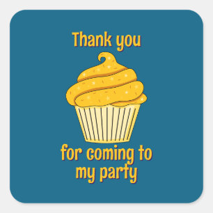 Thank you sticker for Party Bags