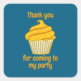 Thank you sticker for Party Bags