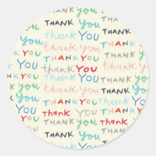 thank you stickers