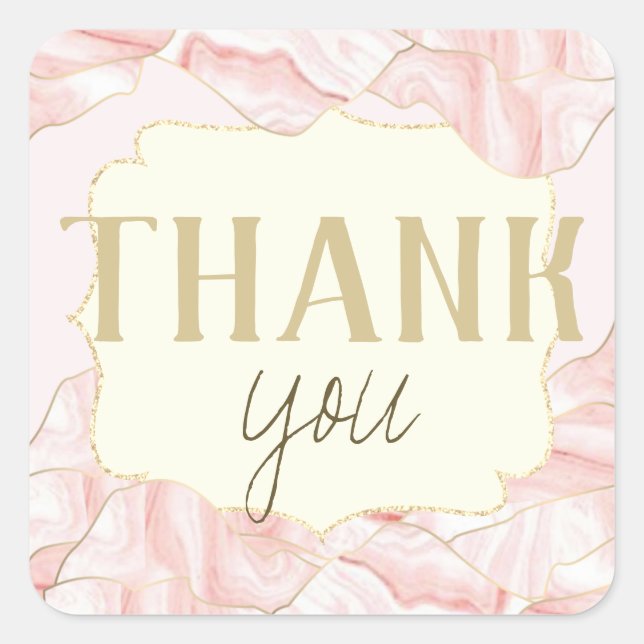 Thank You Stickers  (Front)