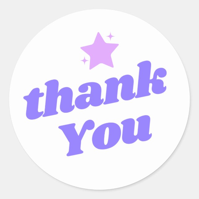 Thank You Stickers (Front)