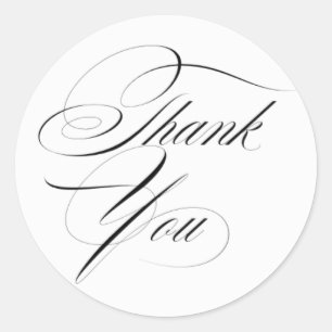 Thank you stickers