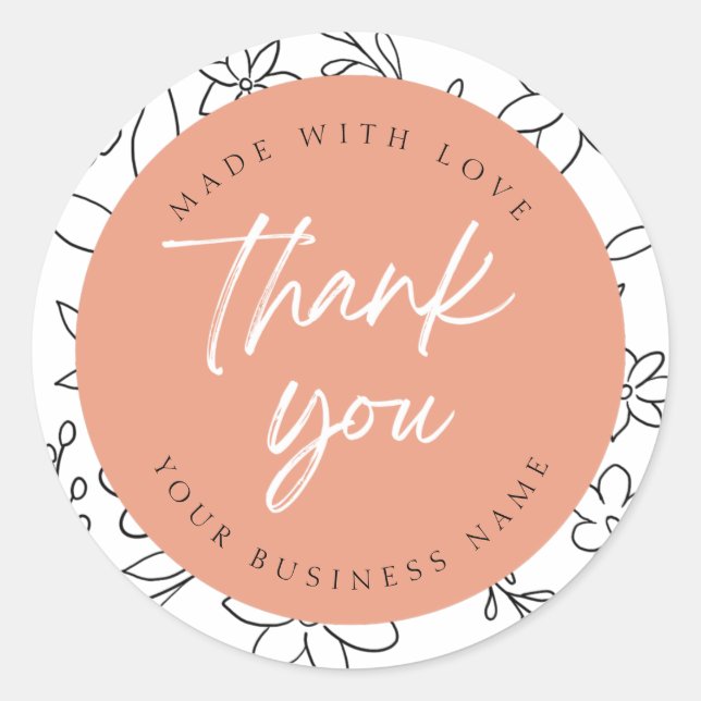 Thank you Stickers (Front)