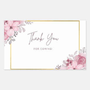Thank you stickers